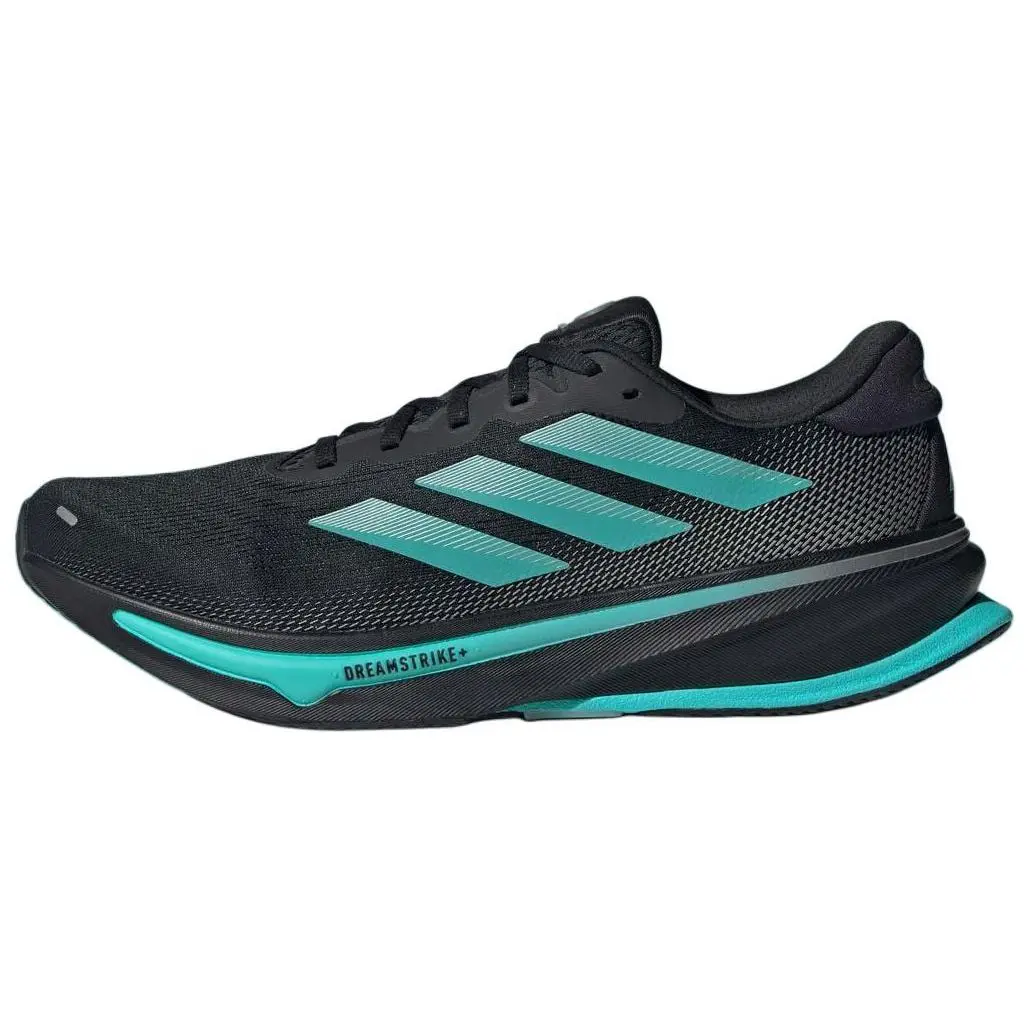 Adidas x Mercedes AMG Petronas Formula One Team SUPERNOVA RISE Low top Casual Running Shoes Men's Black Green