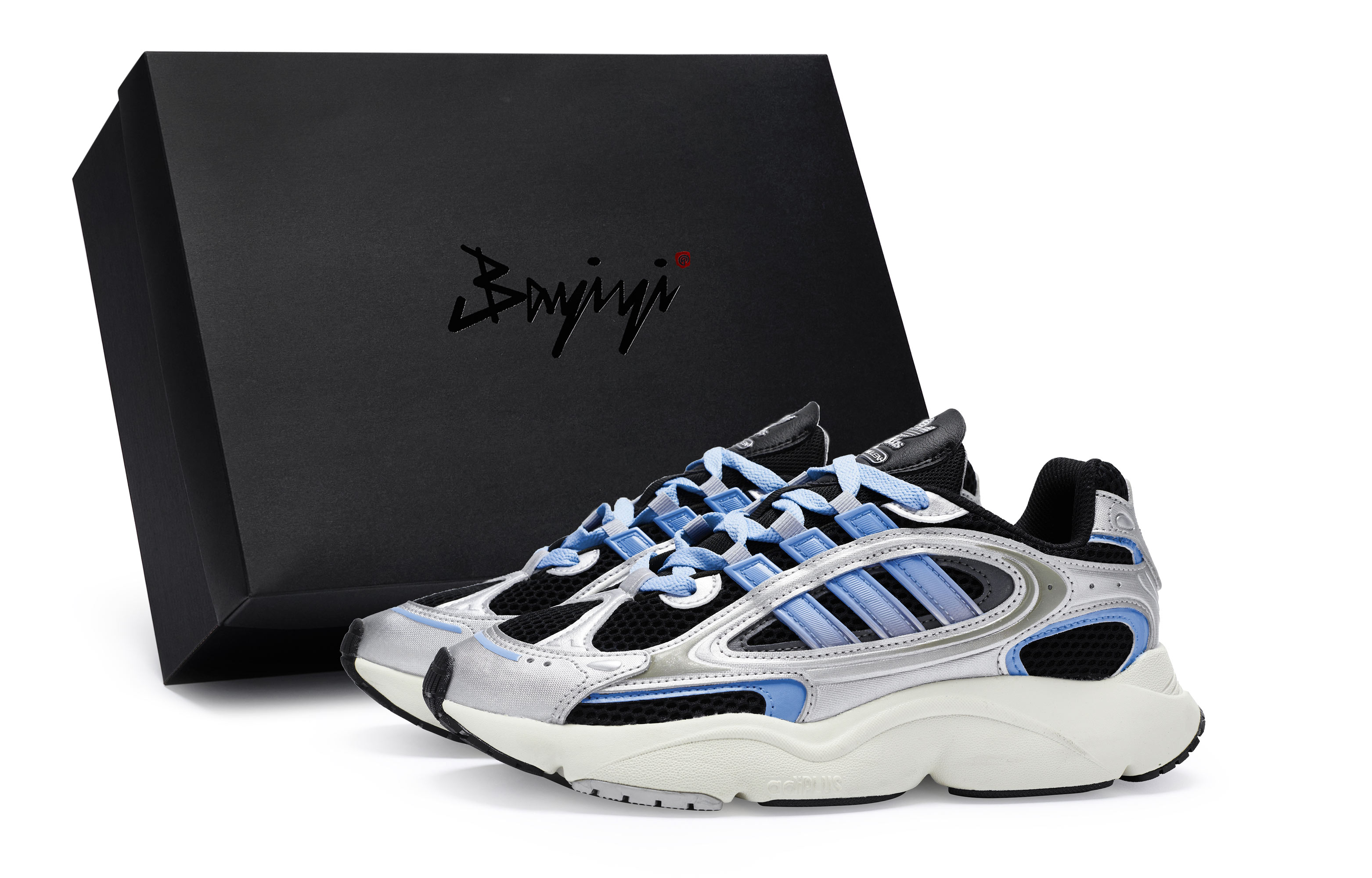 Adidas Originals Ozmillen Mesh Cushioning Slip Resistant Cushioning Slip Resistant Low top Casual Running Shoes Unisex