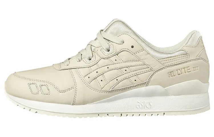 ASICS Gel Lyte 3 Running Shoes Unisex Low Top Ecru