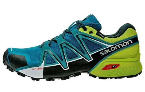 SALOMON CROSS Outdoor Shoes Men's Low Top Green