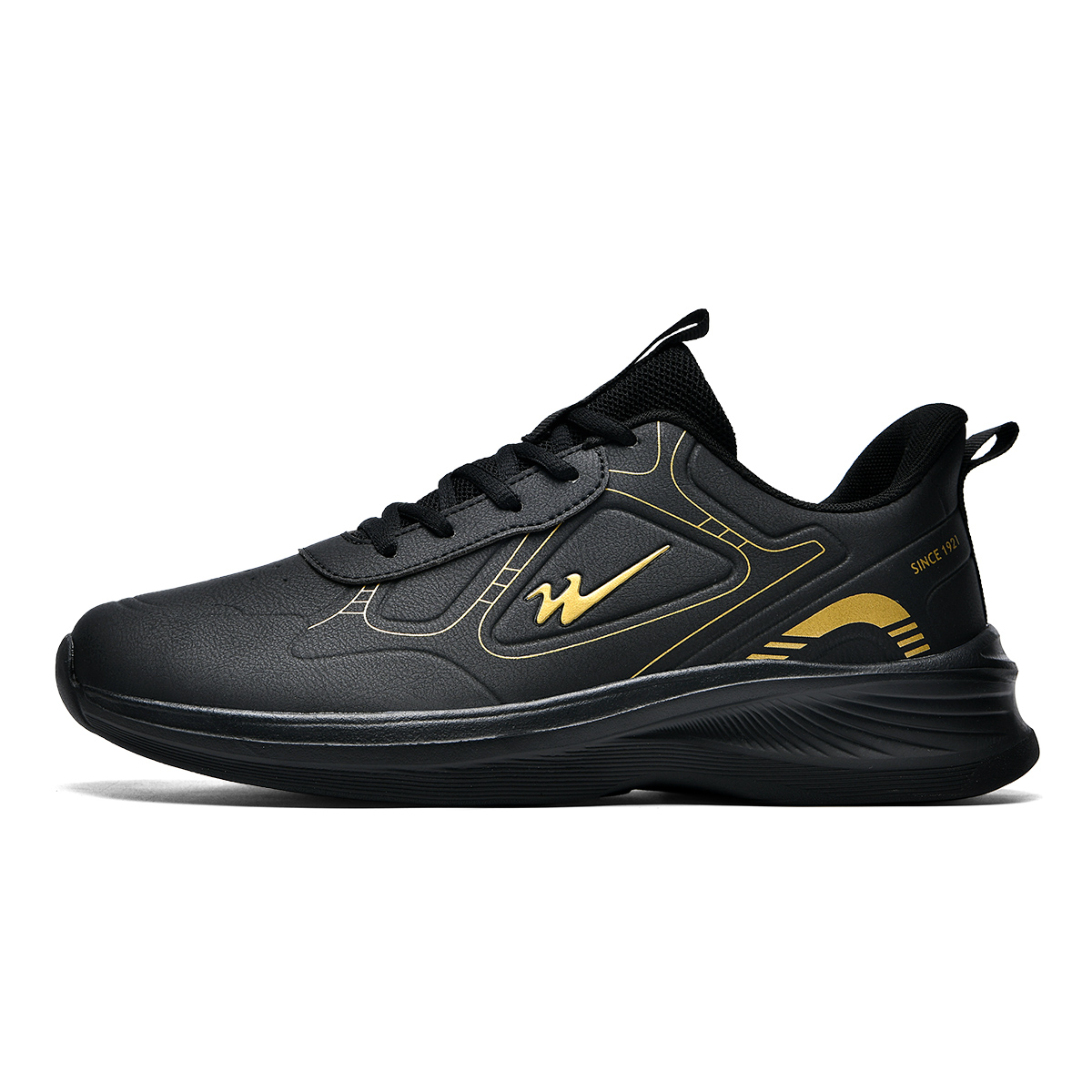 Binary Low top Running Shoes Men’s Black Gold