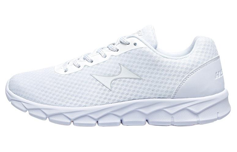 HEALTH Cushioning Abrasion Resistant Cushioning, Wear Resistant Low top Running Shoes Men’s White