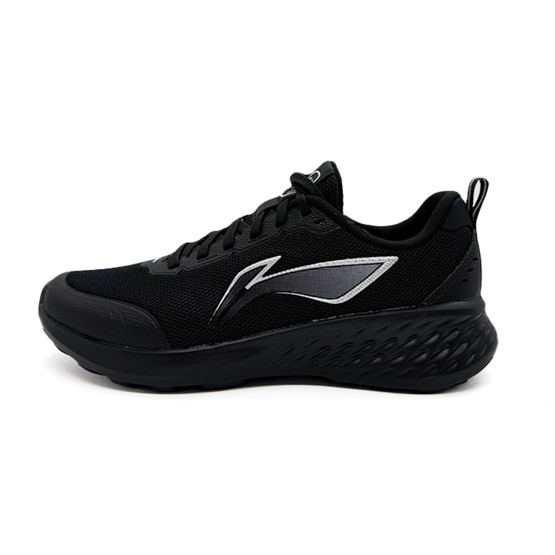 Li Ning Cushioning Lightweight Low top Casual Running Shoes Men’s Black