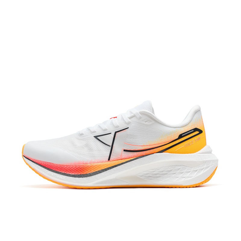 XTEP 5 Speed 3 Low top Casual Running Shoes Men’s White Orange