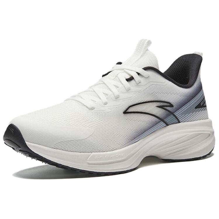 CHAOJIANTA Abrasion Resistant Cushioning Abrasion Resistant Cushioning Low top Casual Running Shoes Men’s White Black