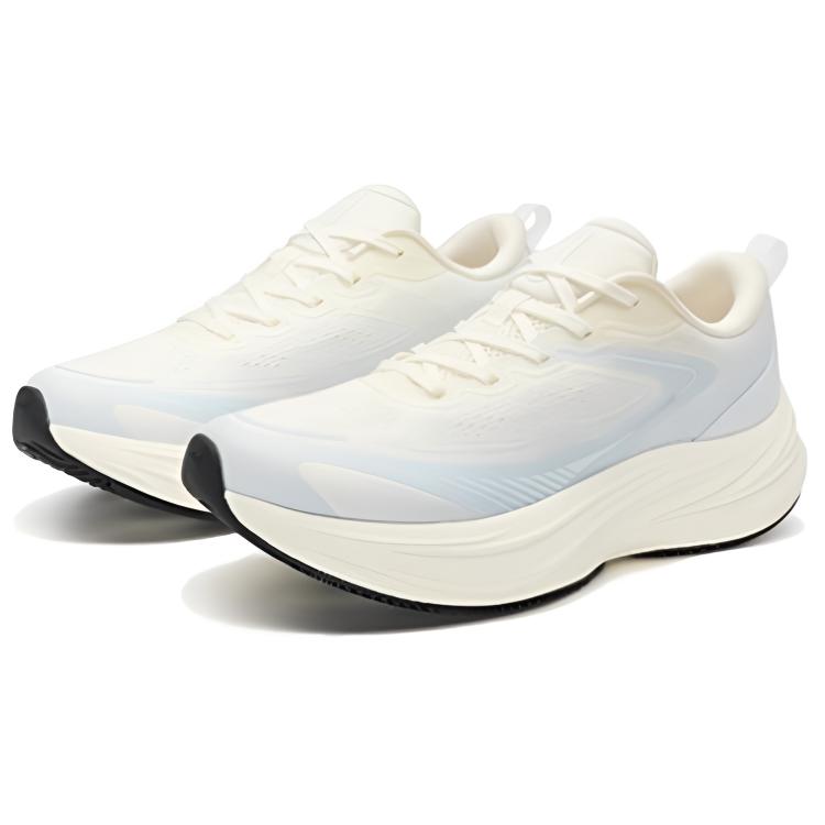 QIAODAN Wear resistant And Lightweight Low top Casual Running Shoes Women’s White Blue