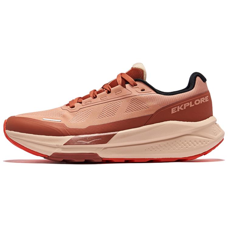 Erke Wild 1.5 Slip Resistant Abrasion Resistant Support Low top Running Shoes Men’s Coral Orange Glaze Color