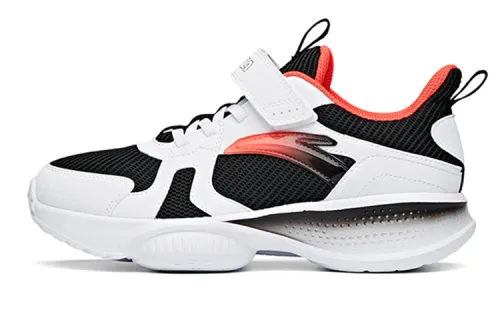 Anta Textile, Synthetic Leather Cushioning Slip Resistant Abrasion Resistant Breathable Coverage Low top Running Shoes