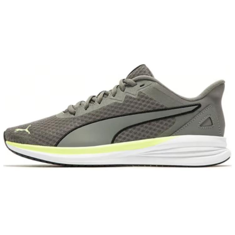PUMA Transport Cushioning Abrasion Resistant Breathable Low top Running Shoes Unisex Gray