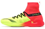 Li Ning Comfortable Cushioning Slip Resistant Breathable Rebound High top Running Shoes Unisex