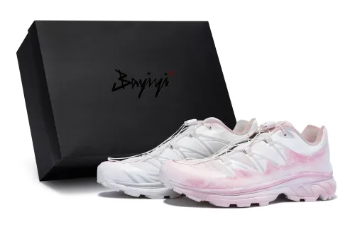 SALOMON XT 6 Low top Running Shoes Unisex Pink White