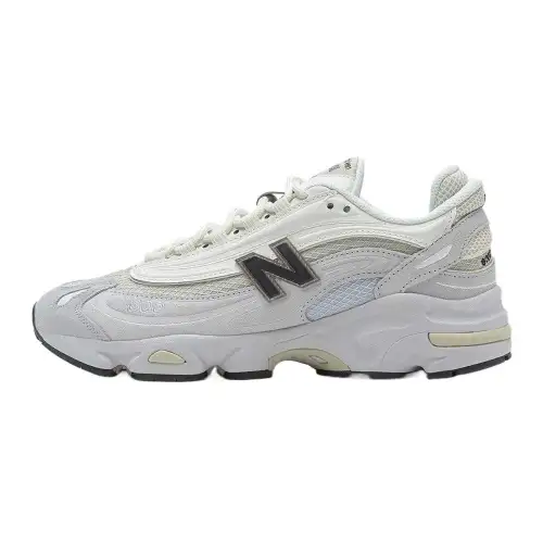 New Balance M1000 Comfortable Round Toe Low top Running Shoes Unisex Gray White