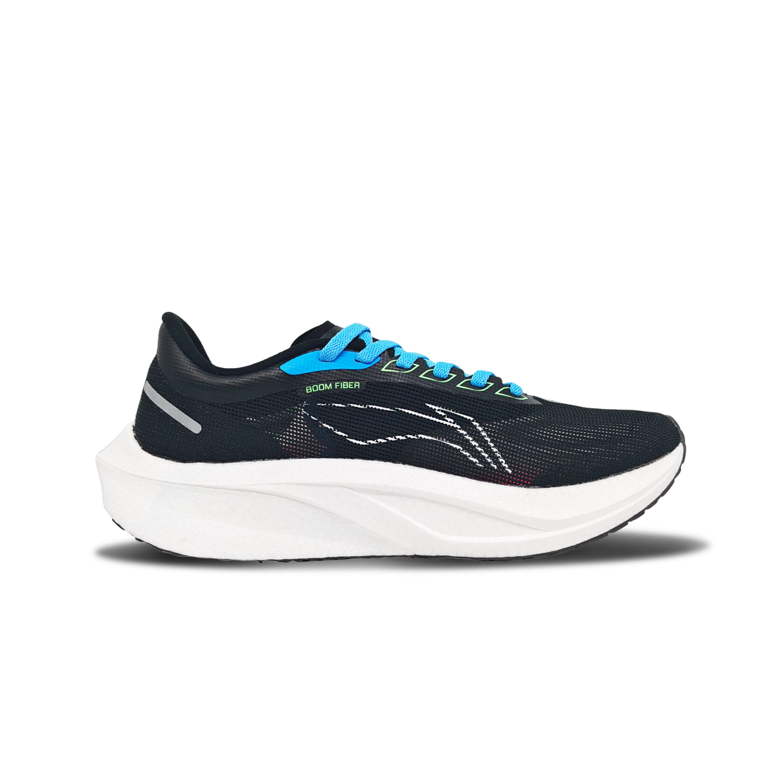 Li Ning Feidian 4 Challenger Running Shoes Unisex Low Top Blue Black