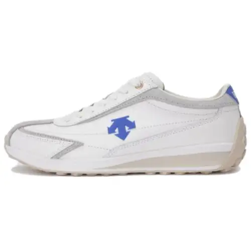 DESCENTE Waterproof Low top Casual Running Shoes Women's White Blue