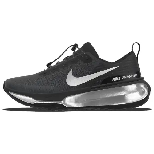 Nike Invincible 3 Abrasion Resistant Low top Running Shoes Men's Black