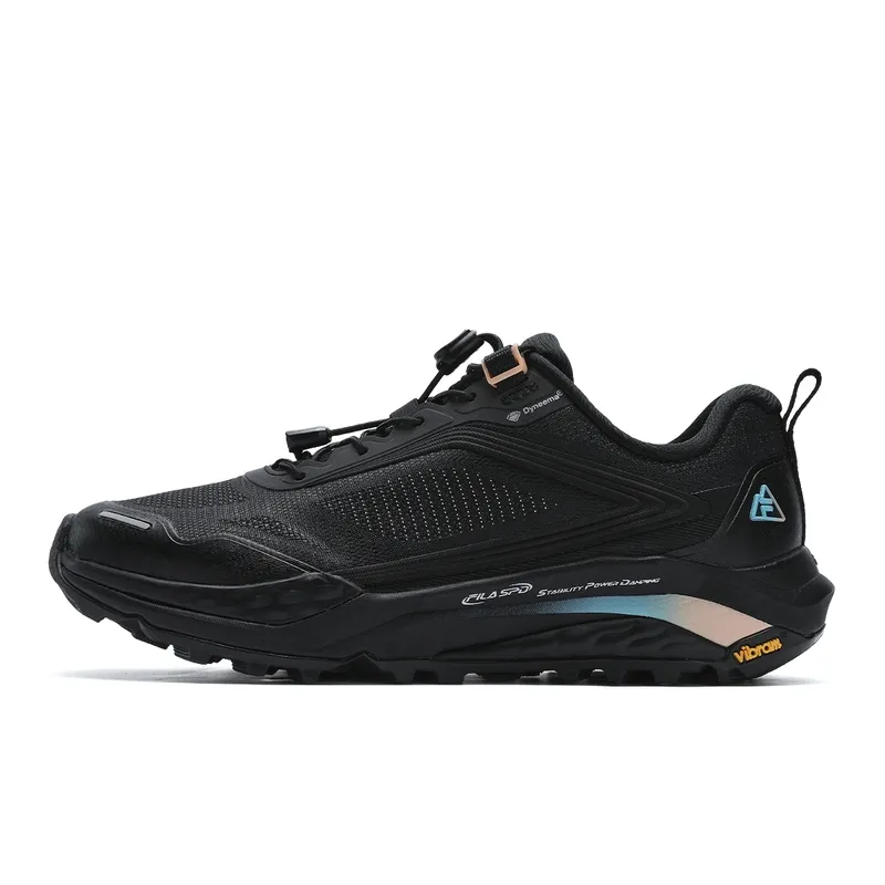 FILA Abrasion Resistant Low top Outdoor Shoes Women's Black