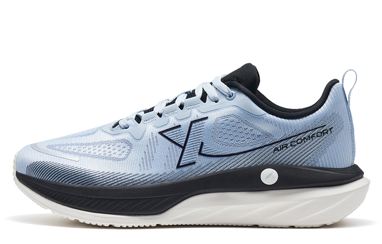 XTEP Cloud DC Slip Resistant Abrasion Resistant Low top Running Shoes Men’s Blue Black