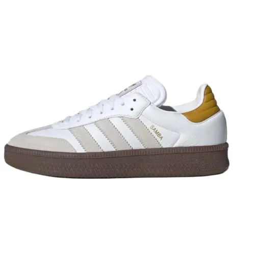 Adidas Originals Samba XLG Abrasion Resistant Low top Skateboard Shoes Unisex White Brown