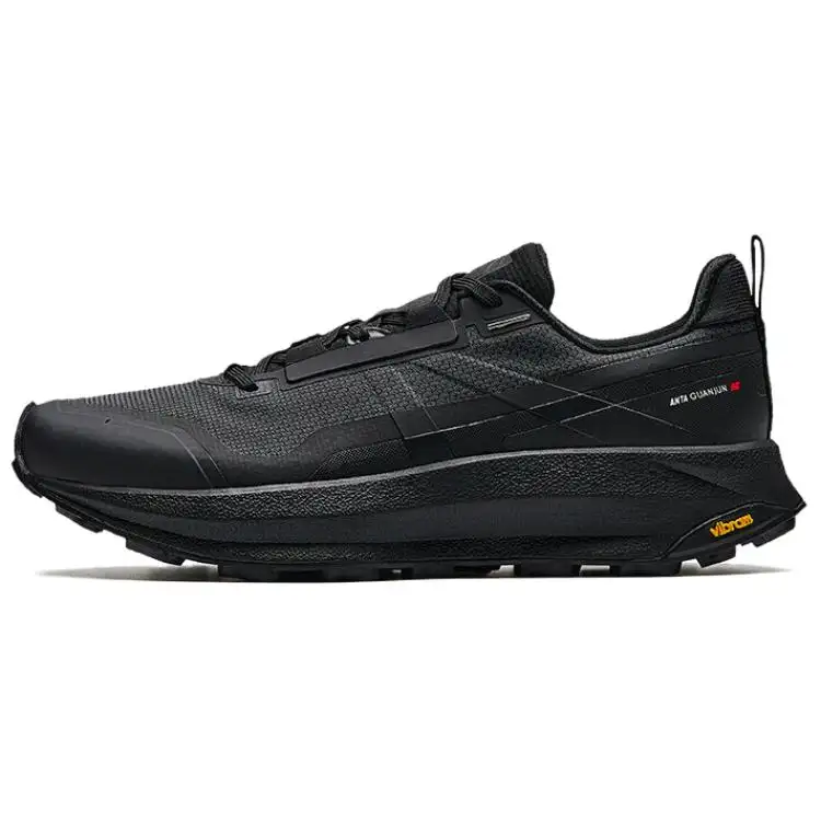 Anta Breathable And Slip Resistant Breathable And Slip Resistant Low top Outdoor Shoes Women's Black