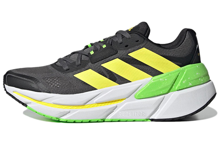 Мужские кроссовки adidas adistar cs (серый / черный / желтый)