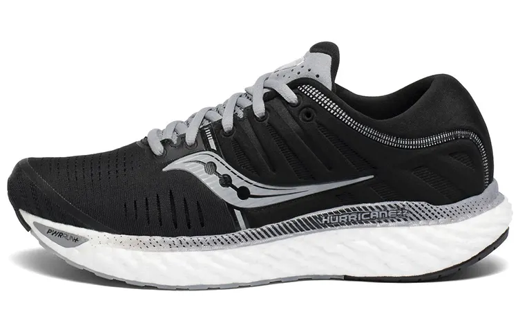Saucony Hurricane Low top Running Shoes Women's Black White
