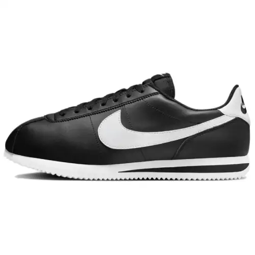 Nike Classic Cortez Basic Leather Black White