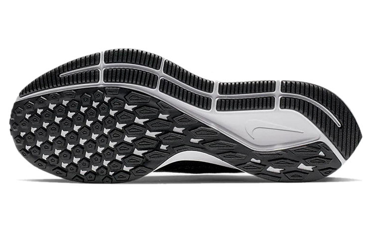 Женские кроссовки Nike Pegasus 36 Air Zoom/Cushlon ST (черный / белый) — Чёрный / белый — фото 6