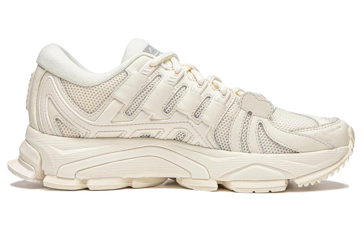 Li Ning Abrasion Resistant Breathable Abrasion Resistant Breathable Low top Running Shoes Women’s Beige