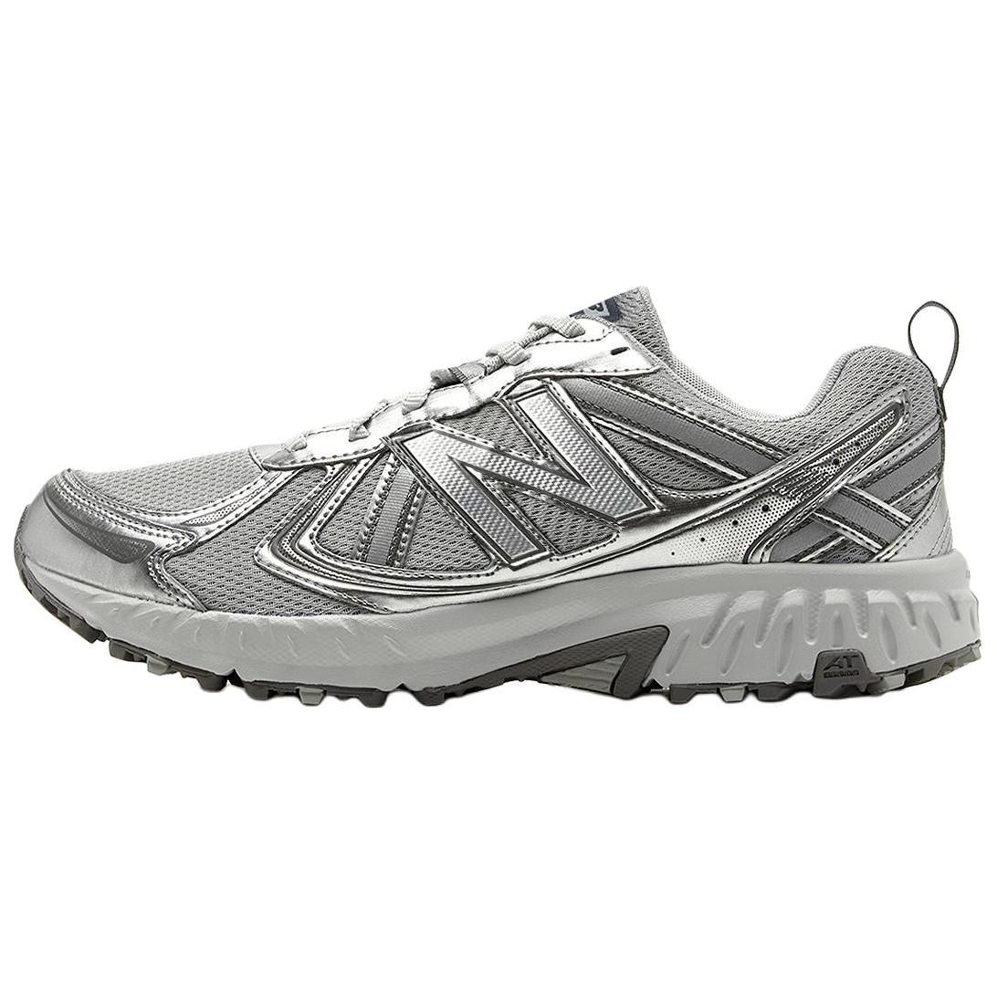 New Balance T410 Comfortable Abrasion Resistant Low top Running Shoes Unisex Gray Silver