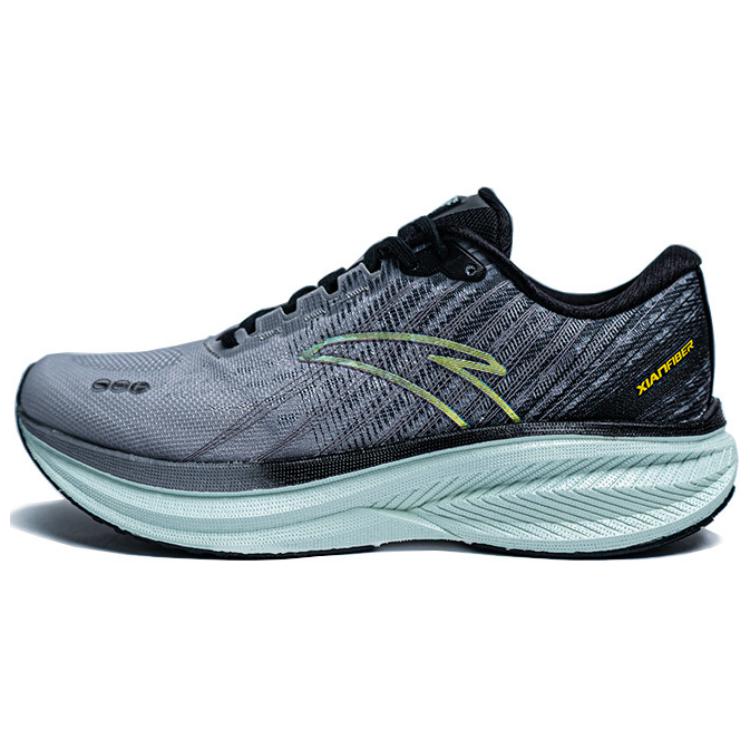 Anta Champion 3 Nitrogen Technology Fabric Cushioning Rebound Low top Running Shoes Men's Gray