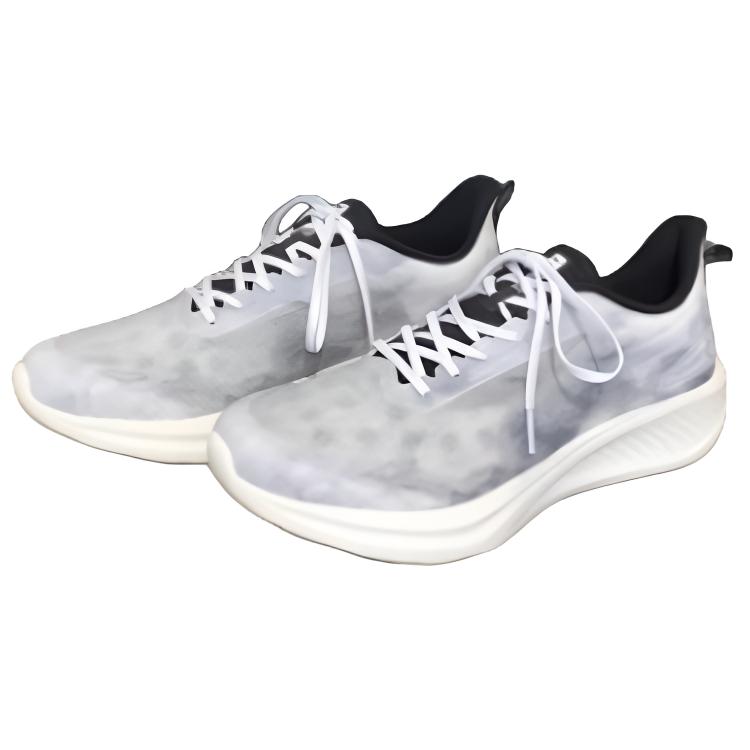 Erke Comfortable Cushioning, Wear Resistant Low top Running Shoes Men’s White Black