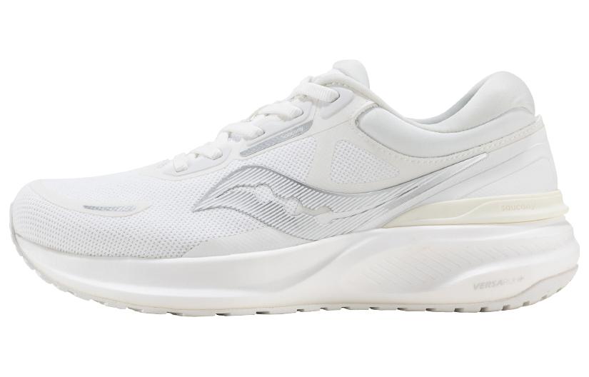 Saucony Slip Resistant Abrasion Resistant Slip Resistant Abrasion Resistant Low top Training Running Shoes Unisex White