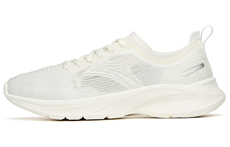 Anta Hydrogen Run III Comfortable Cushioning Slip Resistant Abrasion Resistant Low top Running Shoes Women's White