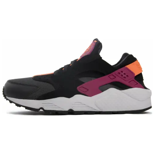 Nike Air Huarache Slip Resistant Abrasion Resistant Low top Running Shoes Men's Black Pink