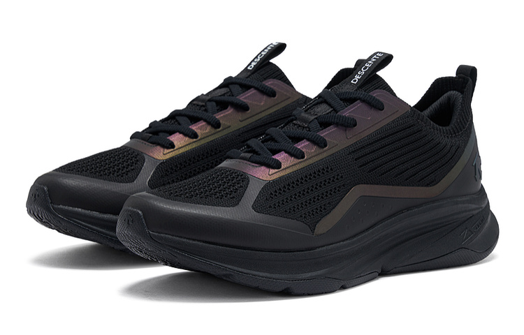 DESCENTE RUNNING Cushioning Breathable Low top Running Shoes Women’s Black
