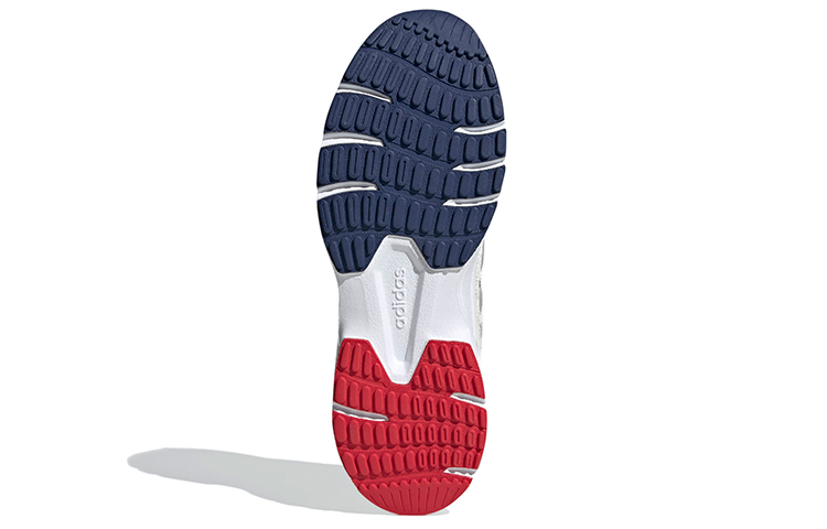 Мужские кроссовки adidas neo 90S VALASION (серые с красным) — фото 6