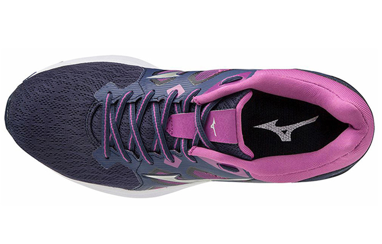 Mizuno Wave Kizuna Running Shoes Women’s Low Top Dark Blue/Silver/Purple