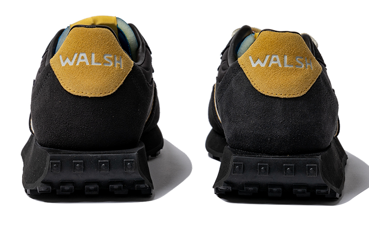 Norman Walsh Cushioning Slip Resistant Abrasion Resistant Low top Running Shoes Unisex Black
