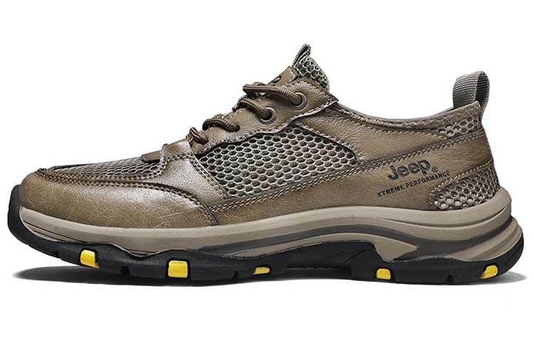 Jeep Outdoor Shoes Men’s Low Top Khaki