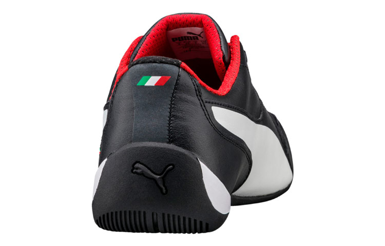 Мужские кроссовки PUMA Ferrari Drift Cat 7 (черно-белые) — Чёрный / белый — фото 5