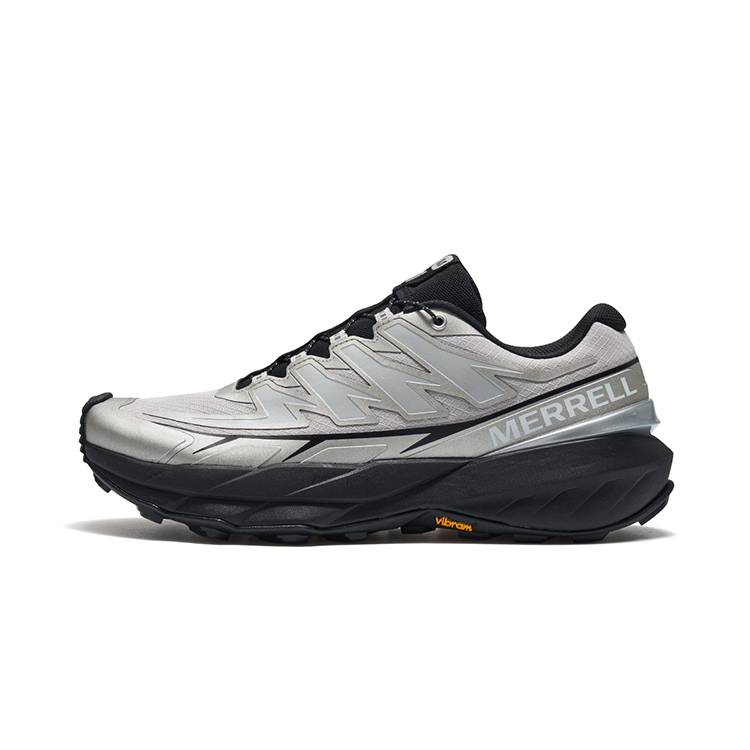 MERRELL VAST SKY Cushioning Slip Resistant Breathable Low top Outdoor Shoes Unisex Gray Silver
