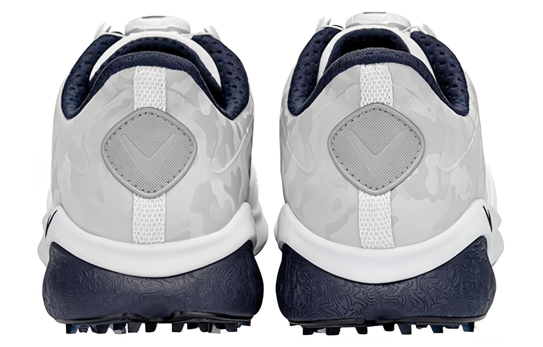 Callaway Cushioning Abrasion Resistant Low top Golf Shoes Men’s White Gray