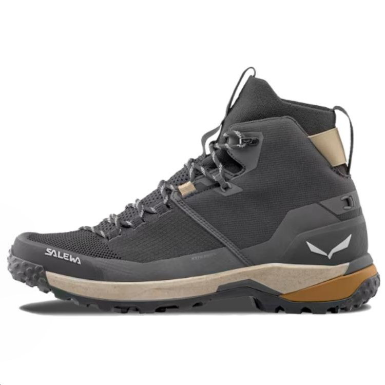 SALEWA POWERTEX Breathable, Waterproof, And Abrasion Resistant Crew Outdoor Boots Men's Black