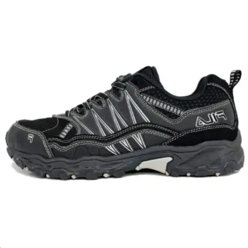 FILA Comfortable Running Shoes Men's Black