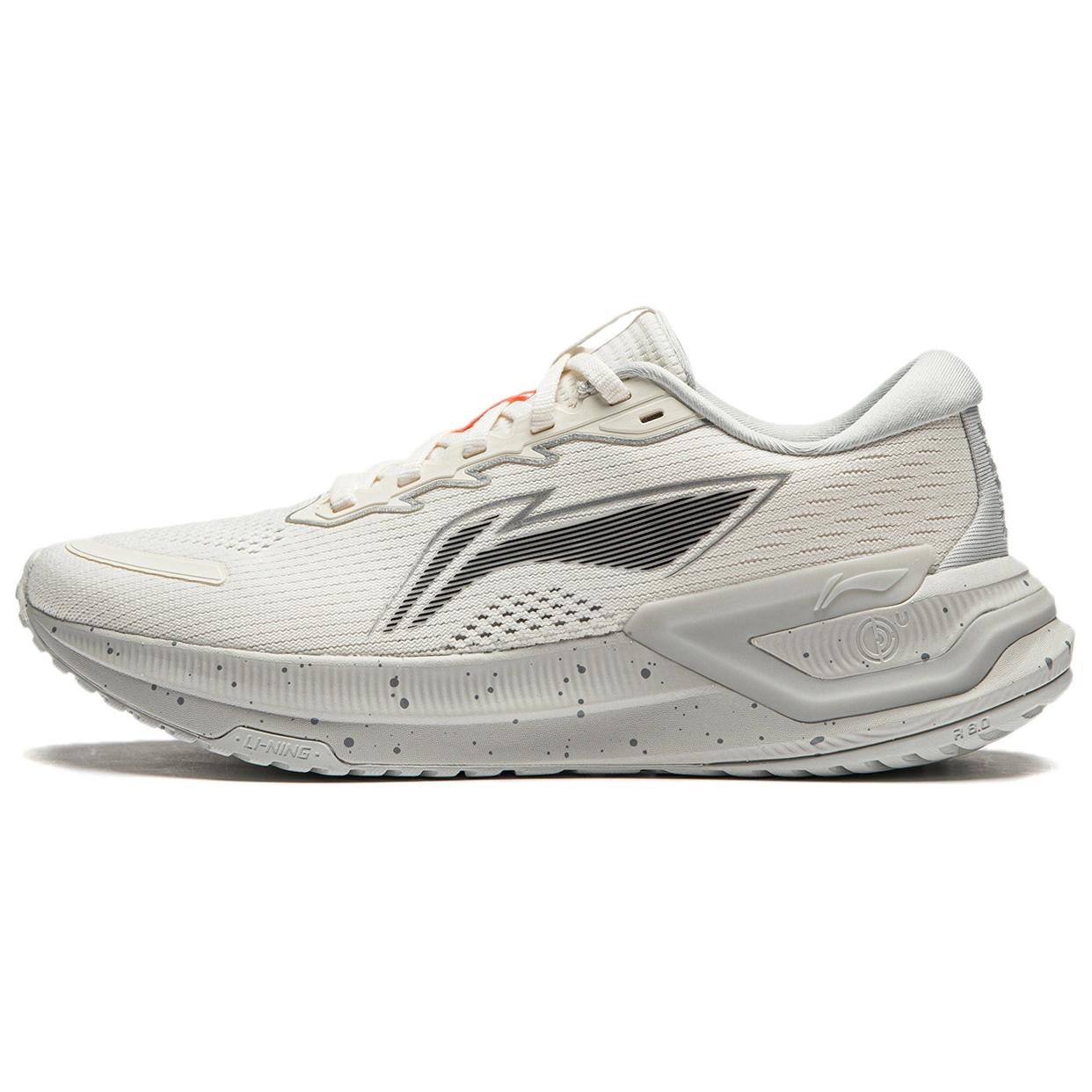 Li Ning YueYing 3.0 Cushioning Slip Resistant Low top Running Shoes Women’s Beige Gray