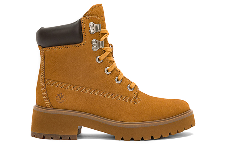 Timberland Leather Thermal Height Increasing Short Outdoor Boots Women's Wheat
