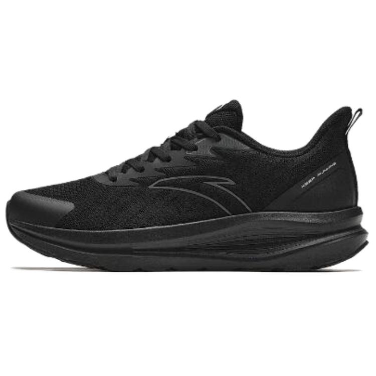 Anta Cloud Path Comfortable And Trendy Slip Resistant Abrasion Resistant Low top Casual Running Shoes Men's Black