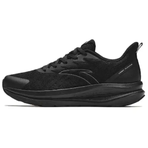Anta Cloud Path Comfortable And Trendy Slip Resistant Abrasion Resistant Low top Casual Running Shoes Men's Black