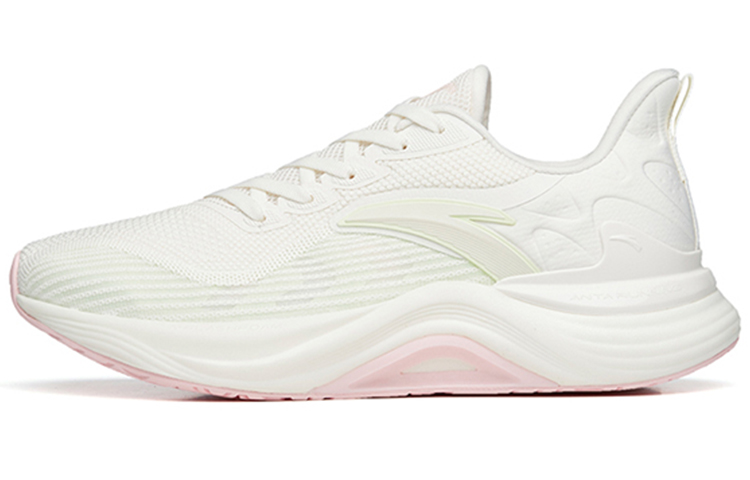 Anta 2.5 Lightweight Low top Running Shoes Women's White Green