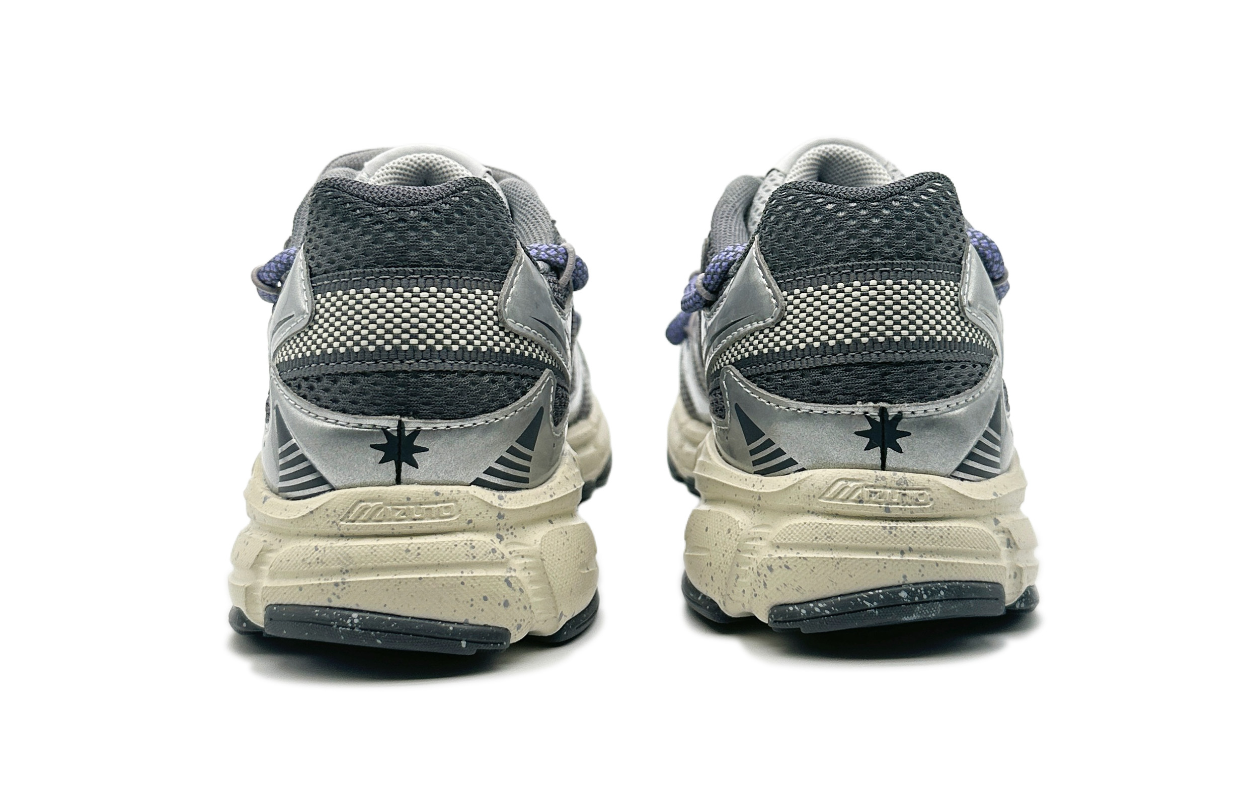 Mizuno Speed 2K Abrasion Resistant Low top Running Shoes Unisex Purple Gray